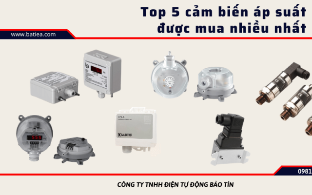 Top 5 cảm biến áp suất được mua nhiều nhất