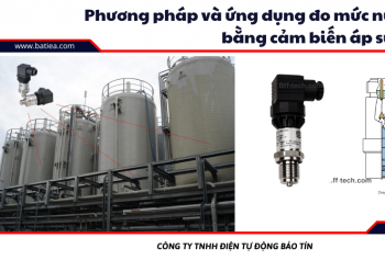 Phương pháp và ứng dụng đo mức nước bằng cảm biến áp suất