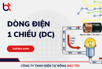 Dòng điện 1 chiều - công thức tính và ứng dụng thực tế