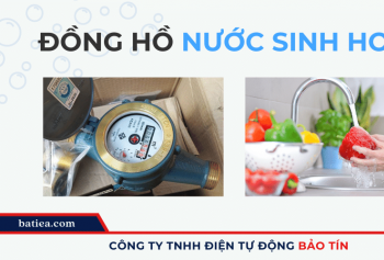 Giá đồng hồ nước sinh hoạt hiện nay là bao nhiêu?