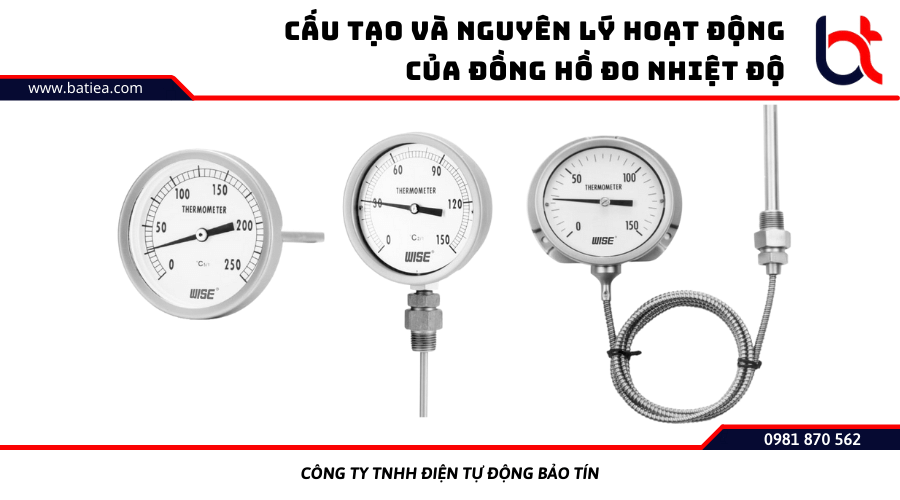 Cấu tạo và nguyên lý hoạt động của đồng hồ đo nhiệt độ