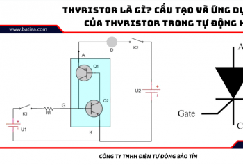 Thyristor là gì? Cấu tạo và ứng dụng của thyristor trong tự động hóa