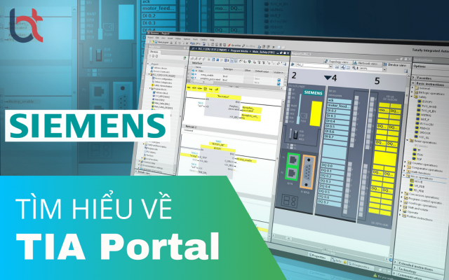 Tổng quan về phần mềm TIA Portal của Siemens Tổng quan về phần mềm TIA Portal của Siemens
