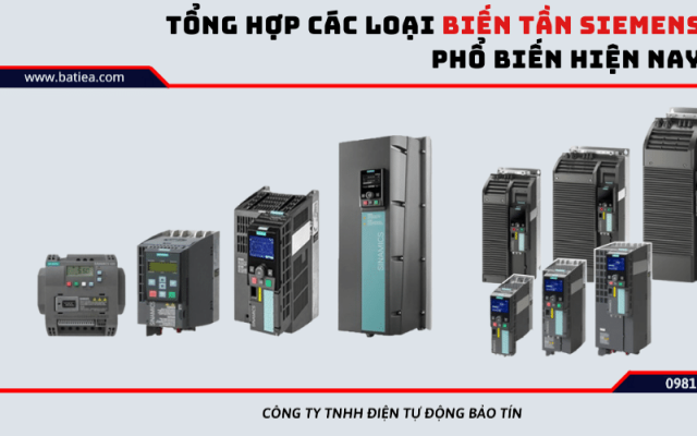 Tổng hợp các loại biến tần Siemens phổ biến hiện nay Tổng hợp các loại biến tần Siemens phổ biến hiện nay