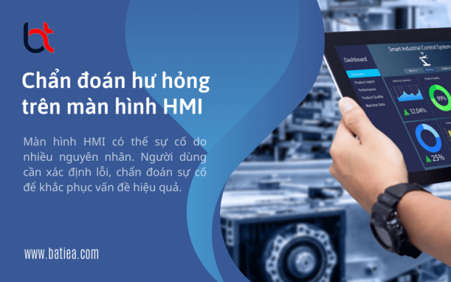 Kiểm tra, chẩn đoán hư hỏng trên màn hình HMI Kiểm tra, chẩn đoán hư hỏng trên màn hình HMI