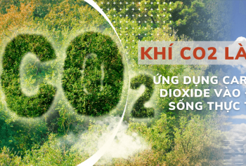Khí CO2 là gì? Ứng dụng Carbon Dioxide vào đời sống thực tế