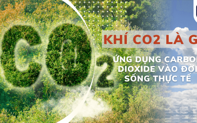 Khí CO2 là gì? Ứng dụng Carbon Dioxide vào đời sống thực tế Khí CO2 là gì? Ứng dụng Carbon Dioxide vào đời sống thực tế