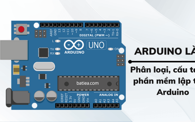 Arduino là gì? Phân loại, cấu tạo và phần mềm lập trình Arduino