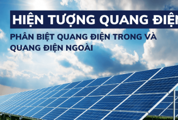 Hiện tượng quang điện là gì? Phân biệt quang điện trong và ngoài