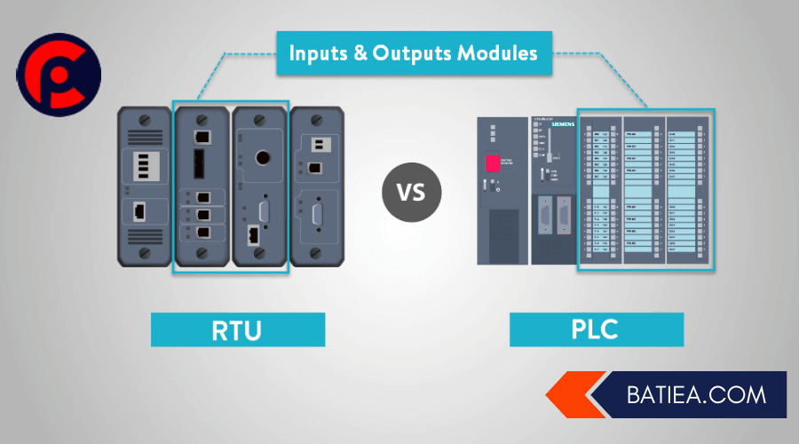 So sánh sự khác biệt giữa RTU và PLC