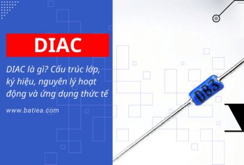 DIAC là gì? Cấu trúc lớp, ký hiệu, nguyên lý và ứng dụng thức tế