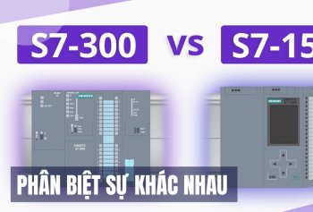 Phân biệt sự khác nhau giữa Module PLC S7-300 với PLC S7-1500
