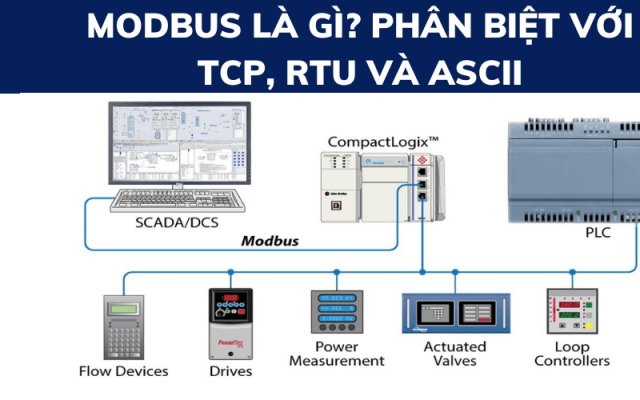 Modbus là gì? Phân biệt giao thức truyền thông TCP, RTU và ASCII Modbus là gì? Phân biệt giao thức truyền thông TCP, RTU và ASCII