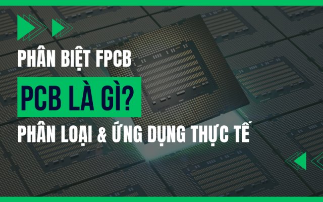 PCB là gì? Phân loại, ứng dụng thực tế và phân biệt với FPCB PCB là gì? Phân loại, ứng dụng thực tế và phân biệt với FPCB