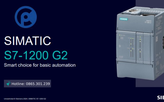 Bộ điều khiển thế hệ mới SIMATIC S7-1200 G2 Bộ điều khiển thế hệ mới SIMATIC S7-1200 G2