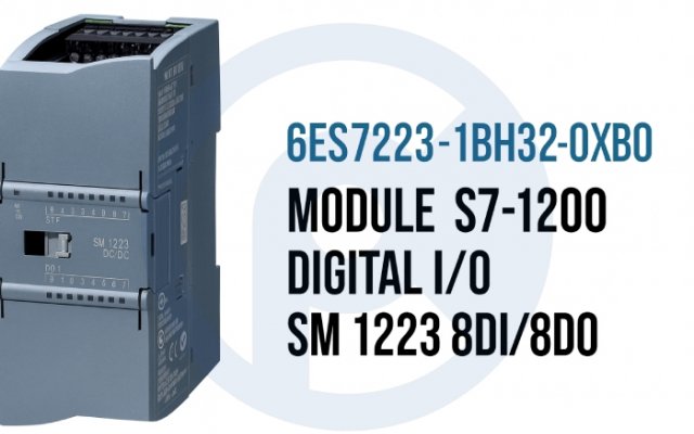 6ES7223-1BH32-0XB0 – Module S7-1200 Digital I/O SM 1223 8DI/8DO 6ES7223-1BH32-0XB0 – Module S7-1200 Digital I/O SM 1223 8DI/8DO