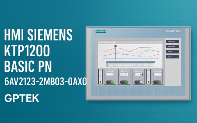 HMI Siemens KTP1200 Basic PN – 6AV2123-2MB03-0AX0 HMI Siemens KTP1200 Basic PN – 6AV2123-2MB03-0AX0