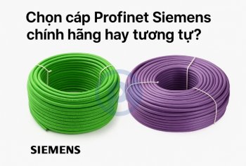 Cáp Profinet Siemens chính hãng có gì khác hàng tương tự?