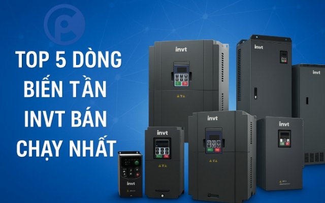 TOP 5 dòng biến tần INVT bán chạy nhất