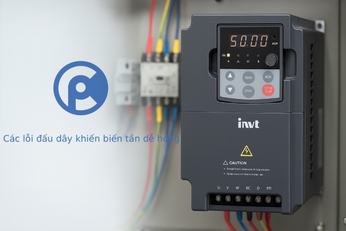 Các lỗi đấu dây khiến biến tần dễ hỏng - Batiea | GPTEK