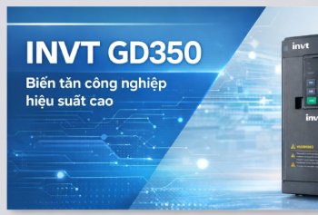 Biến tần INVT GD350 – Thông số kỹ thuật, tính năng và ứng dụng thực tế