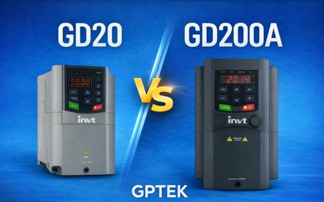 So sánh biến tần INVT GD20 vs GD200A – Nên chọn dòng nào? 