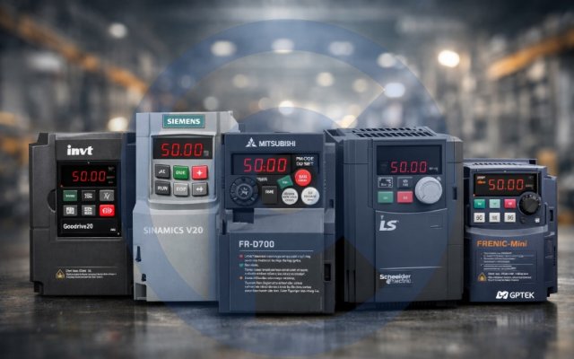 Tổng hợp các dòng biến tần công nghiệp phổ biến tại GPTEK