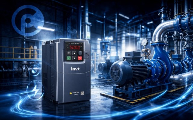 Giải pháp điều khiển bơm nước bằng biến tần INVT tiết kiệm điện hiệu quả