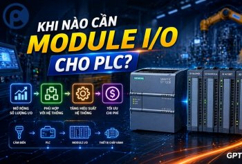 Khi nào cần module I/O cho PLC?