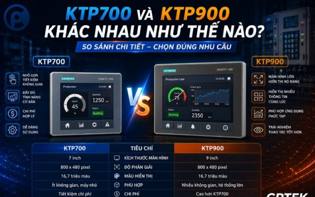 KTP700 và KTP900 khác nhau như thế nào?