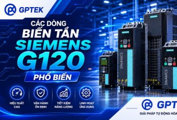Các dòng biến tần Siemens G120 phổ biến