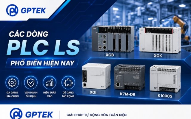 Các dòng PLC LS phổ biến hiện nay