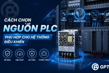 Cách chọn nguồn PLC phù hợp cho hệ thống điều khiển