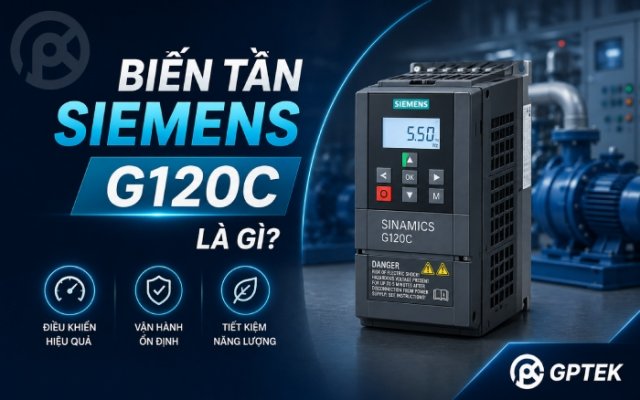 Biến tần Siemens G120C là gì?