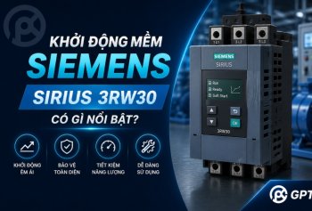 Khởi động mềm Siemens SIRIUS 3RW30 có gì nổi bật?