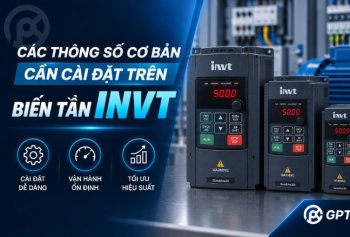 Các thông số cơ bản cần cài đặt trên biến tần INVT