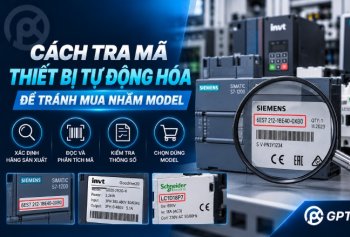 Cách tra mã thiết bị tự động hóa để tránh mua nhầm model